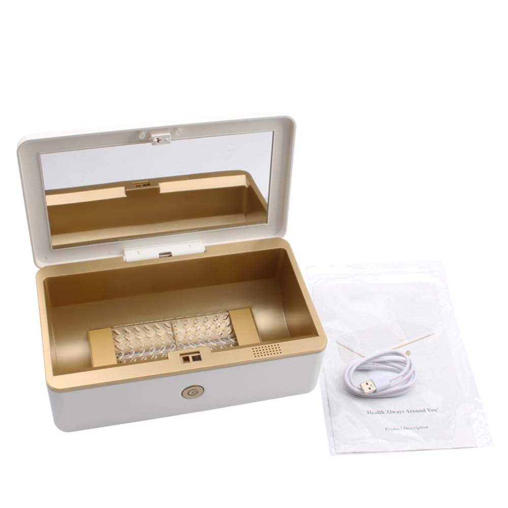 UV sterilizzatore, 2 IN 1 Luce ultravioletta E ozono Disinfezione Scatola, Manicure Sterilizzazione sanificazione per cellulare, cosmetico Pulizia Strumento, Chiodo bellezza Salone attrezzatura