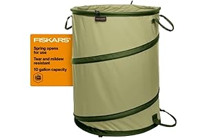 Fiskars Kangaroo Collapsible Garden Bag: Your Lawn Care and Gardening Essential