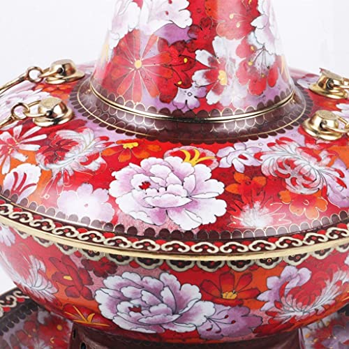 Olla China de Cobre 30 cm color Rojo miniatura 6