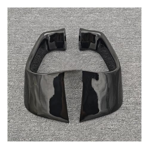 Panneau de protection carénage anti-débris pour ailes avant R1 et R6 noir mat