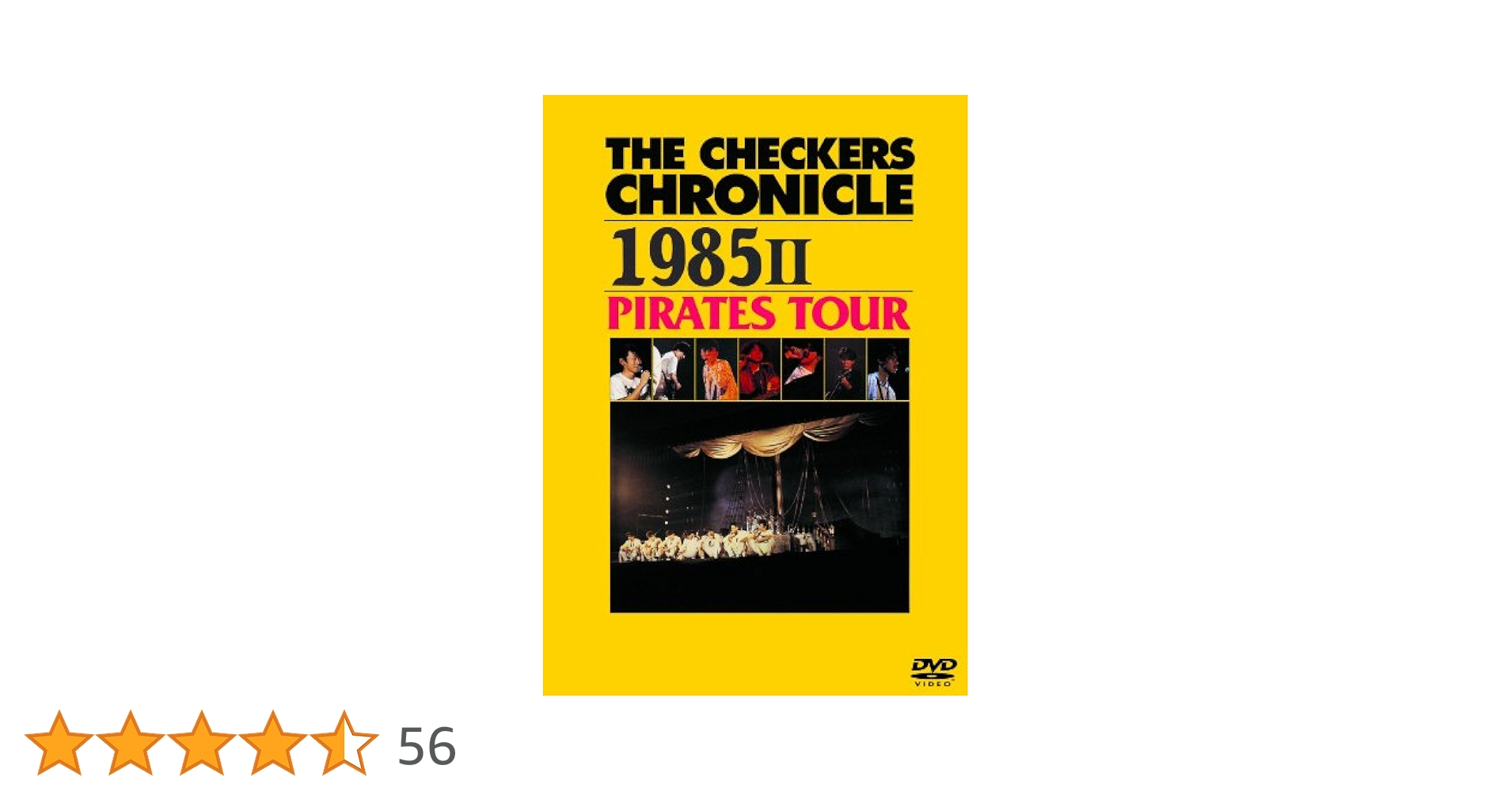 Amazon.co.jp: THE CHECKERS CHRONICLE 1985 II PIRATES TOUR