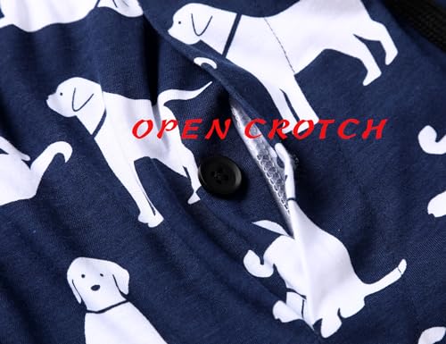 ENJOYNIGHT 2 Pack Mens Pajama Shorts Cotton Sleep Bottoms with Pockets & Drawstring4