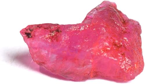 Piedra preciosa de rubí rojo en bruto 8.00 Ct Natural Raw Raw Certified Red Ruby Stone, Gema, africano - rubí rojo