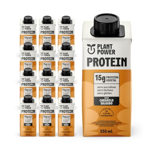 ​P​ack Plant Power Bebida Vegetal sabor Caramelo Salgado - 15g de...
