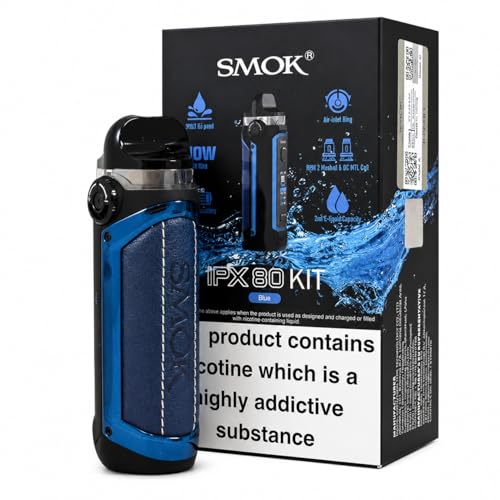 SMOK IPX80 Pod Mod Kit 80W Refillable Vape [Blue]