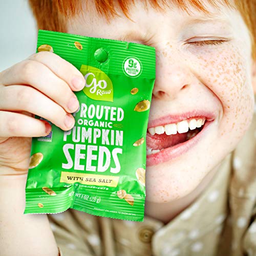 image for Go Raw Seeds with Sea Salt, Grab and Go, Single Serve, Keto Vegan Glut