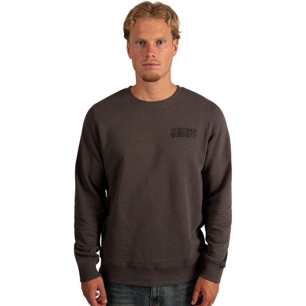 Wrong Friends Men's Walden Sweatshirt, Grey, S