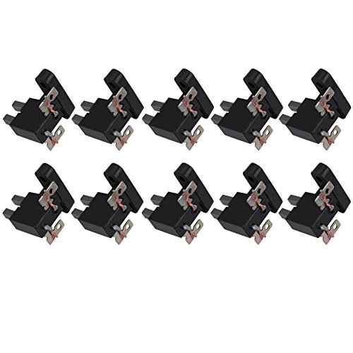 Shoplice Conjunto de Cepillo de carbón generador Universal 10X para generador GX390 de 4KW 5KW 7KW (Paquete de 10) Cover