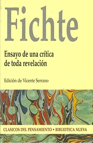 Ensayo de una crítica de toda revelación (Clásicos del pensamiento)