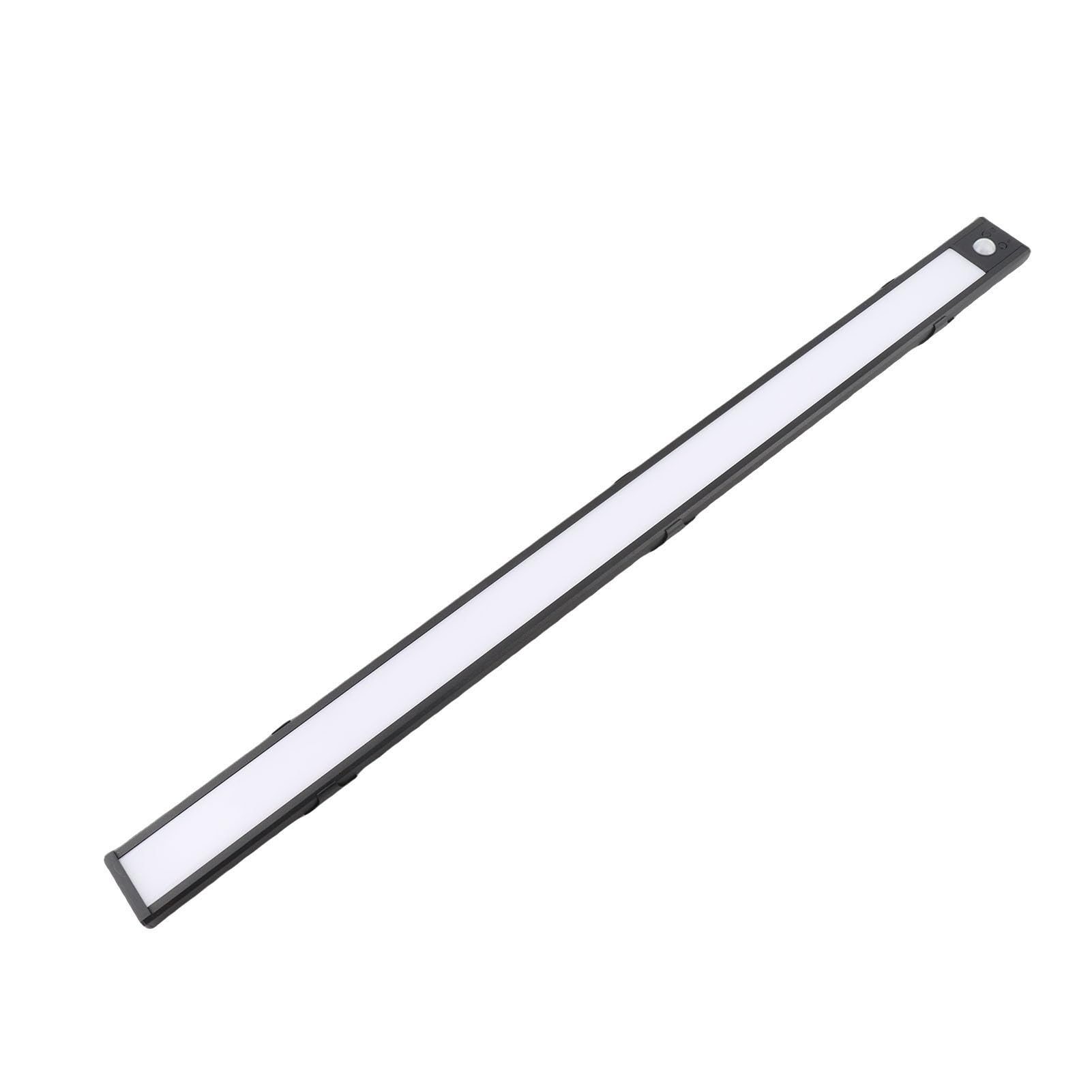 Hyuduo Barra Luminosa con Sensore di Movimento, Luce Notturna a LED Ricaricabile in Alluminio, Rilevamento Intelligente del Corpo per Comodino e Corridoio
