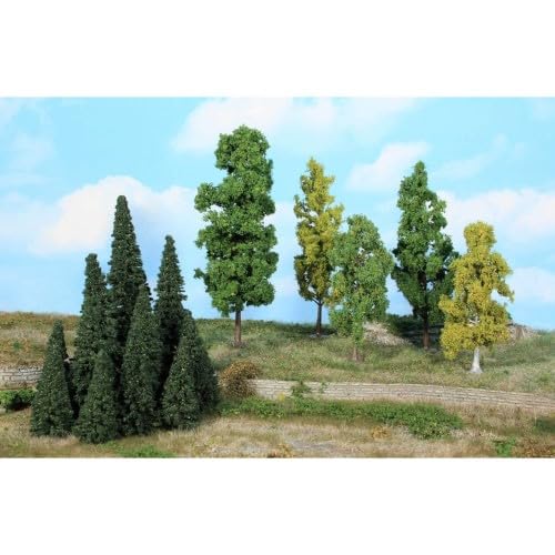 1962 - Set mini foresta, 40 alberi e abeti 5-18 cm