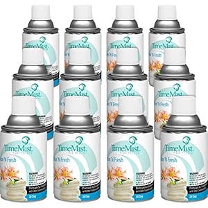 Amrep 1042771CT Aerosol Frag,f/Metered Dispenser,6.6 oz,Clean/Fresh,12/CT (TMS1042771CT)
