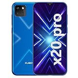 [page_title]-CUBOT X20 Pro Smartphone ohne Vertrag, 4G LTE 6,3 Zoll Smartphone, 6GB RAM+128GB ROM, 4000mAh Akku, 20MP/12MP/8MP + 13MP Kamera, Dual SIM Handy Android 9.0, Face ID(Blau)