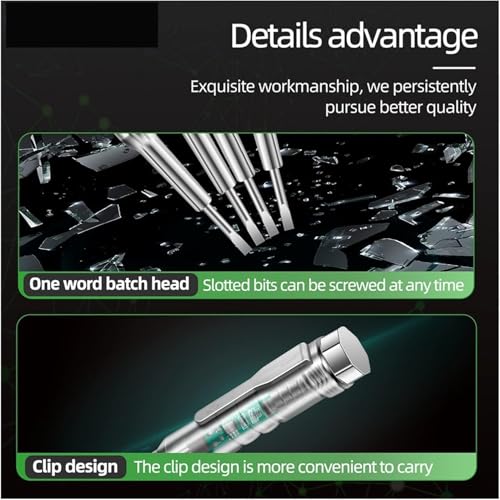 Image of Electrical Current Pen 70-250V AC Voltage Non-Contact Power Detector Pen Line Fault Plug Tester Electrical Circuit for Wiring Issues LED Indicator Built in Screwdriver (Pack - 4pcs)