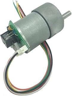 KOVNOVI DC Motor JGB37-3530A DC Gear Motor 12-1600rpm Optical Encoder 24V DC Motor Reductor 12V Photoelectric Encoder DINGGUANGHE (Speed(RPM) : 178rpm, Voltage(V) : 24V)