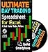 ULTIMATE Day Trading Spreadsheet for Excel. A Stock Market Trading Tracker Platform Helps Analyze Your Trades, View Performance and Improve
