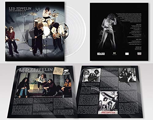 Album Art for Live in Scandinavia '69 (Limited 180 g White Vinyl) by Led Zeppelin