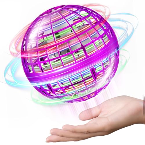 2025 Flying Orb Ball, Boomerang Hover Space Ball Flying Spinner, Orb Drone Orbit, Cool Toys Kids for...