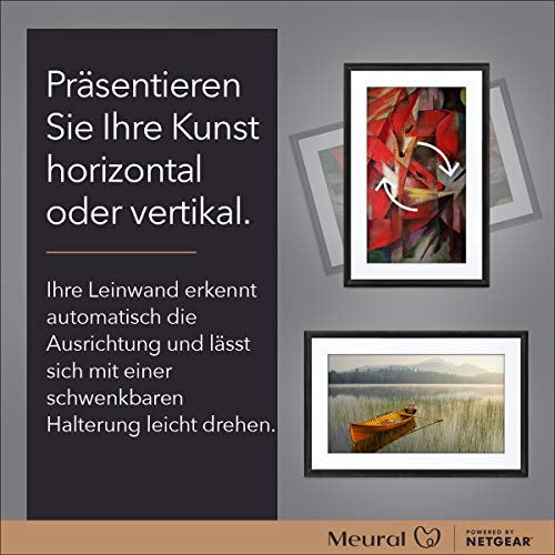 Digitaler Bilderrahmen MEURAL Canvas II MC327BL 27 Zoll mit WLAN