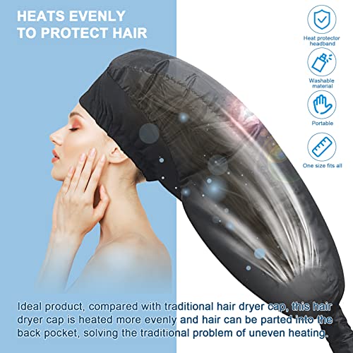 Bonnet Hood Hair Dryer Attachment: Blow Dryer Cap Bonnet,Hair Dryer Cap For Hand Blow Dryer,Easy To Use Natural Curls With Textured Hair Care Styling For Quick Drying #TOP4