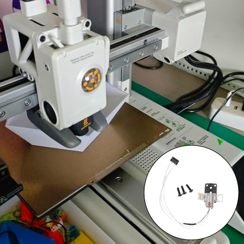 Heizung Montage Kit für Bambulab A1 Mini/A1 Hotend Heating Assembly Hot End Heizung Komponente mit Heizkartusche&Thermistor Temperatursensor Wärmeisolierende Basis Clip für Lab 3D-Drucker Zubehör