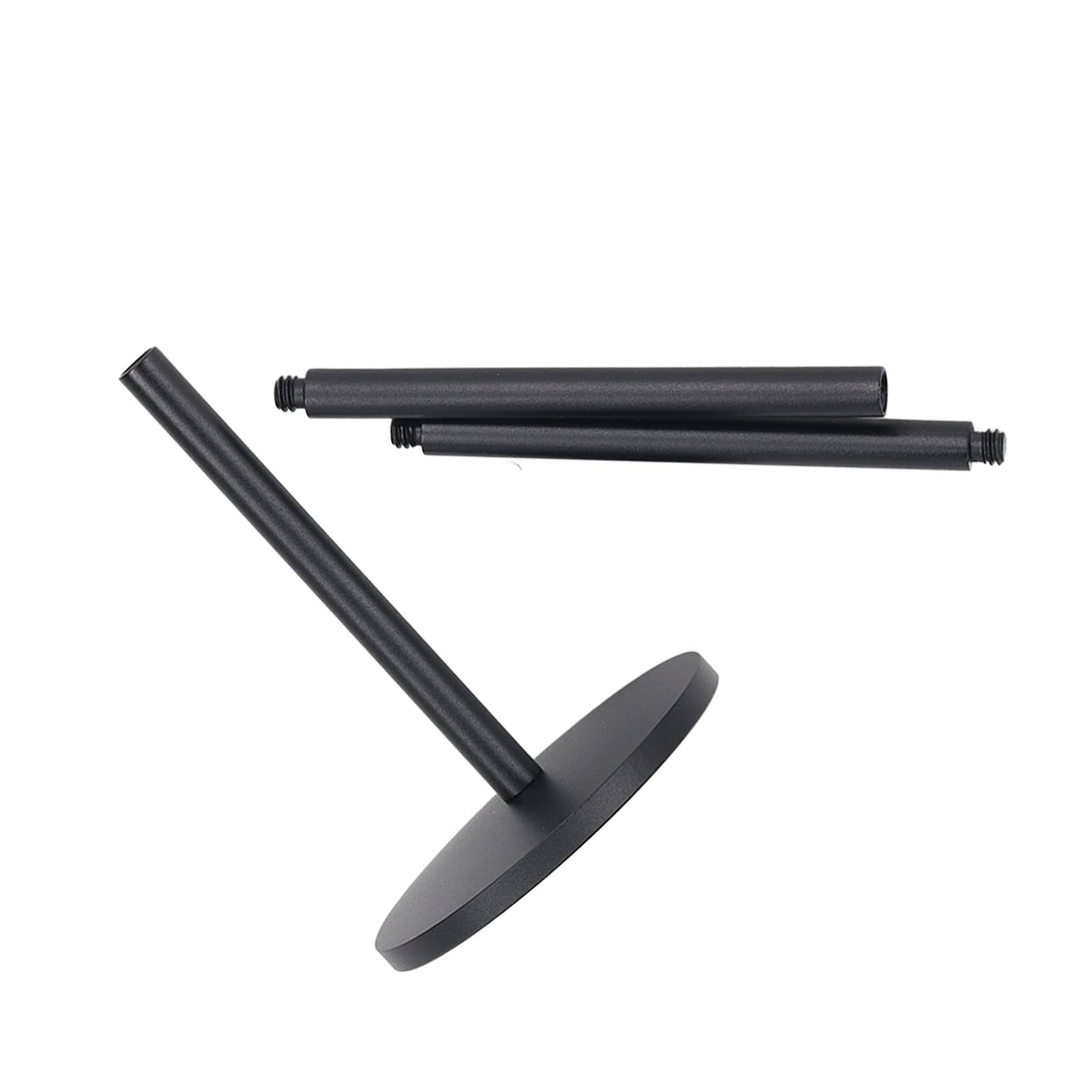 Desktop Camping Lamp Holder Aluminium Alloy Detachable Three Sections Multifunction Lamp Pole Stand for Campsite Outdoor Lantern Pole Lightweight Durable Adjustable Height