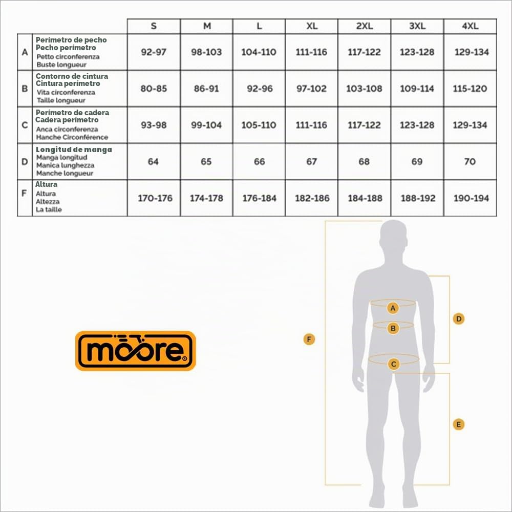 Moore I Chaqueta de Moto Air, Gris/Negro – Alta Ventilación, Protecciones CE, Diseño Deportivo