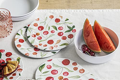 Abode Homewares By TarHong Blue Medallion 12pc Melamine Dinnerware Set