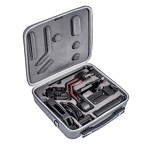 yantralay Portable Carrying Storage Case Compatible with DJI Ronin RS 3 Gimbal Protective Handbag Case Shoulder Bag (RS3) yantralay Portable Carrying Storage Case Compatible with DJI Ronin RS 3 Gimbal Protective Handbag Case Shoulder Bag (RS3)