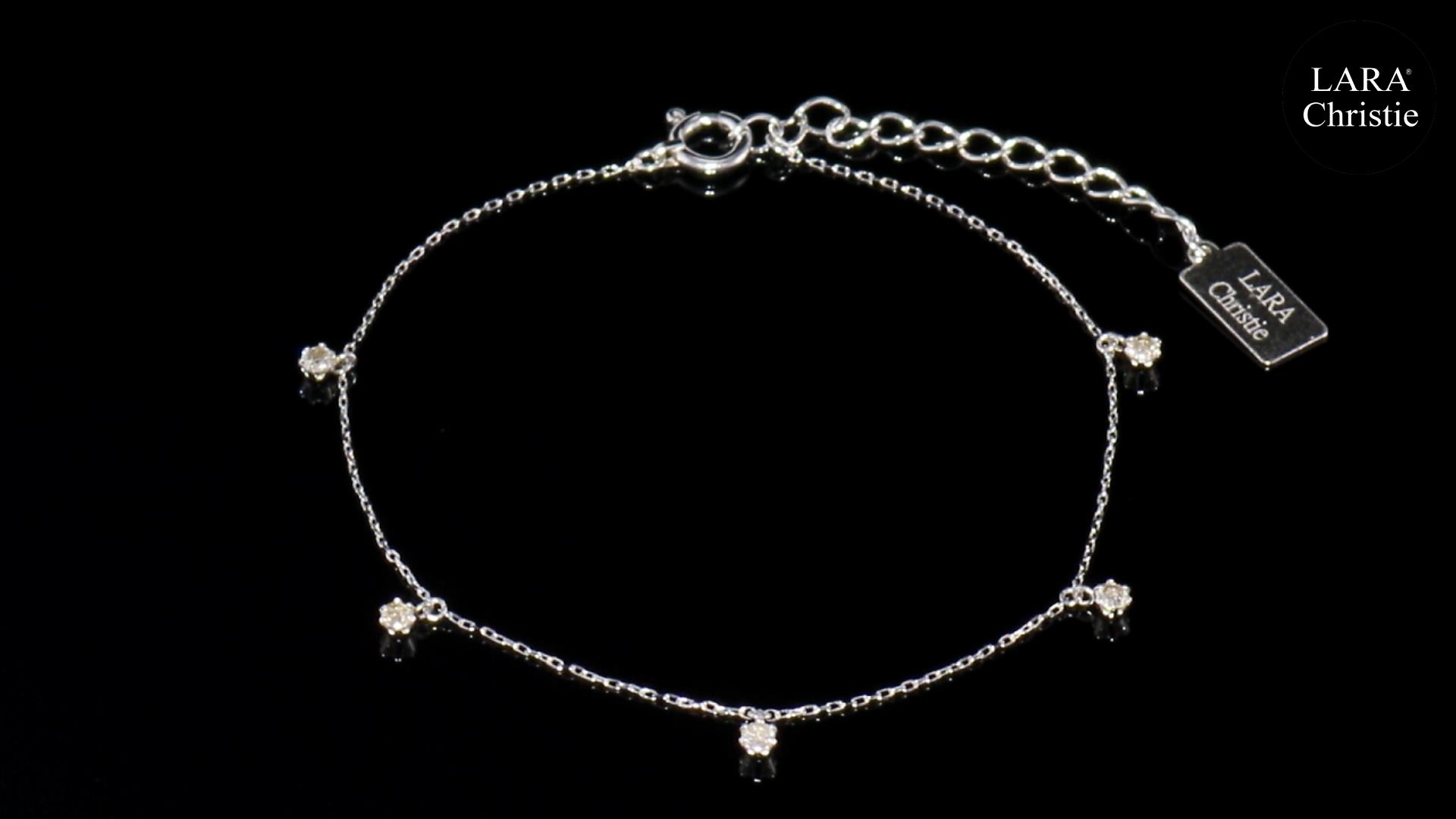 ベイビーズ ブレス ブレスレットダイヤモンド 0.15ct プラチナ PT900