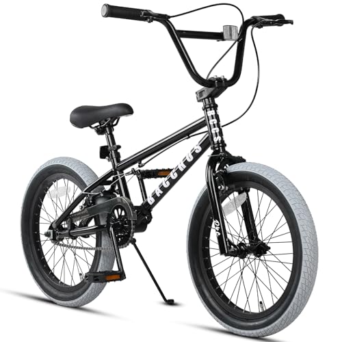AVASTA(アバスタ)Bacchus BMX自転車フリースタイル 18・20インチ 子供/初心者/ジュニア練習用 耐用のフレーム 街乗り対応前後輪Uブレーキ・キックスタンドサイドスタンド付き 多色展開