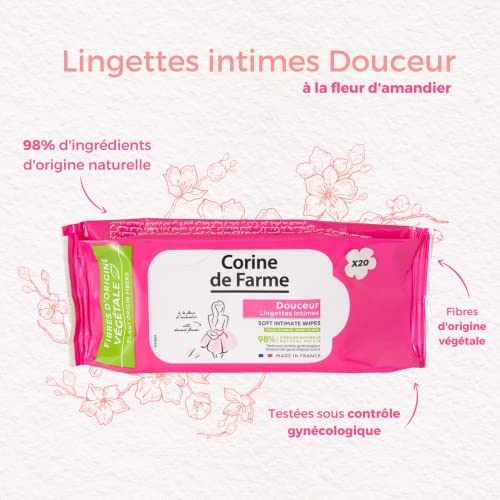 Lingettes Intimes Douceur X20 20 Lingettes - vue 4