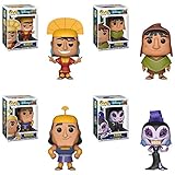 Funko POP! Disney - The Emperor's New Groove Vinyl Figures - Set of 4 (Yzma, Pacha, Kuzco & Kronk)