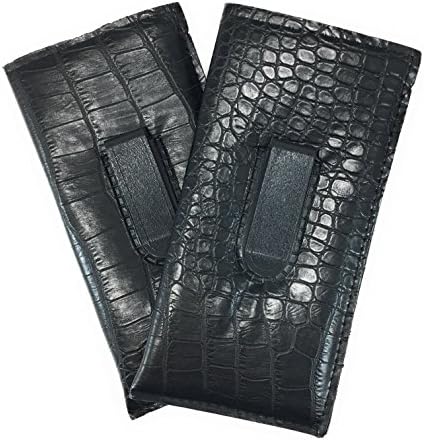 2 PACK Slip in Glasses Case for Eyeglasses Sunglasses & Safety Glasses for Men & Women