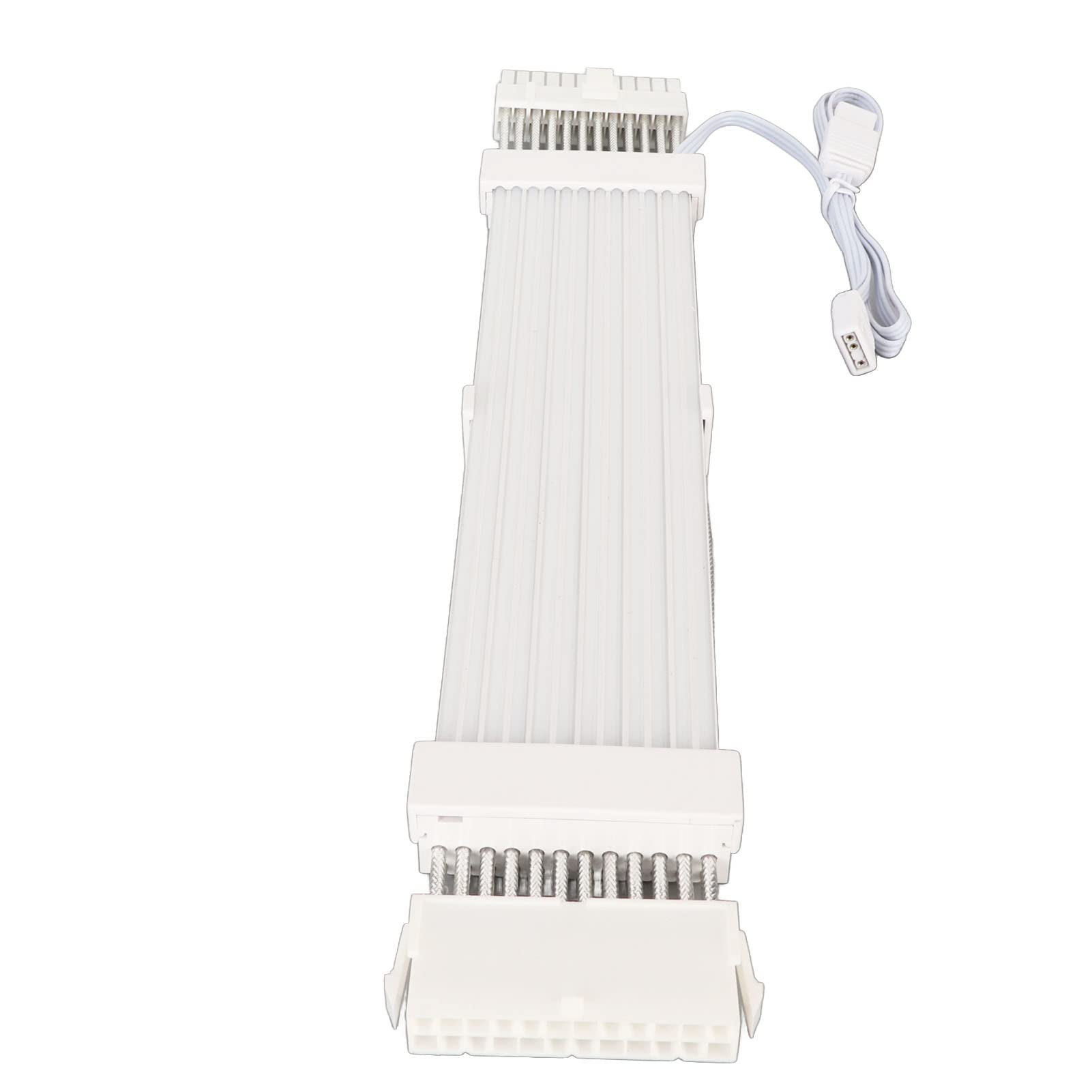 Câble à Manchon d'extension ARGB, Matériau ABS, stabilité de Courant élevée, Conception Flexible pour Ordinateurs de Bureau avec Plusieurs Modes de Couleur (24PIN)