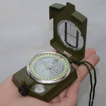 Amazon.co.jp: 方位磁針 高精度 軍用方位磁石 ンパス オ イルコンパス