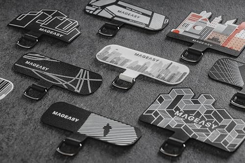 Phone Tether Tab - Cell Lanyard Tab, Lanyard Patch, Strap Replacement Black - 第 10/71 張圖片