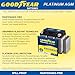 Goodyear GYTX14L -12 Volt 16 AH, 210 CCA, Rechargeable High-Performance, Maintenance Free, SLA - AGM Battery for Motorcycle, ATV, UTV, 4-Wheeler, Snowmobile, Watercraft and more!