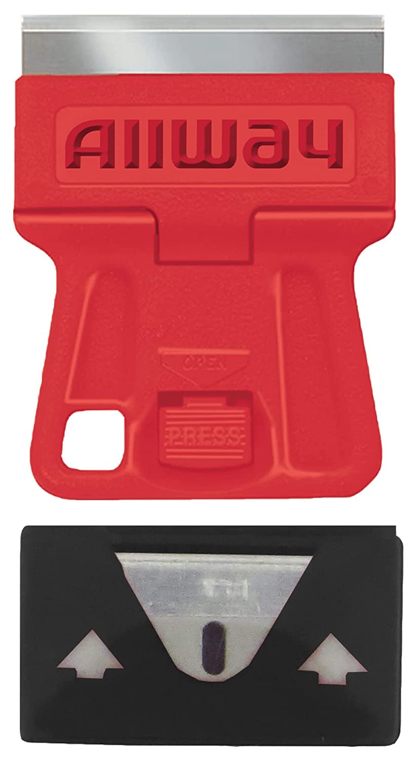 GSM5 Mini Glass Scraper with 5 Extra Steel Razor Blades