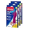 Playtex Living Reuseable Rubber Cleaning Gloves (Medium, 3 Pairs), Premium Protection Reusable Household Gloves