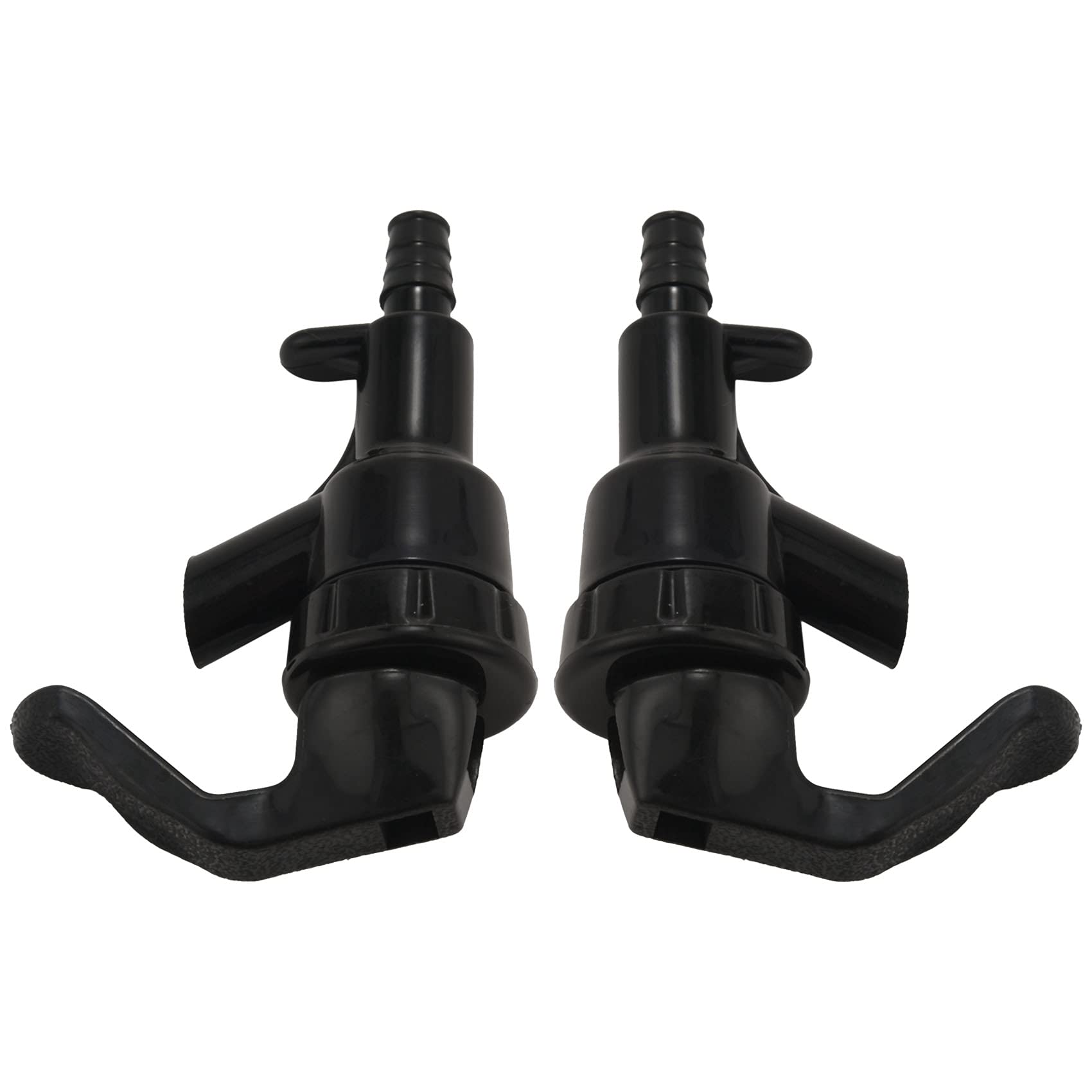 qimoi 2Pcs/Lot Plastic Picnic Squeeze Faucet Tap For Beer Brewing Homebrew Soda Liquid Dispenser Tap