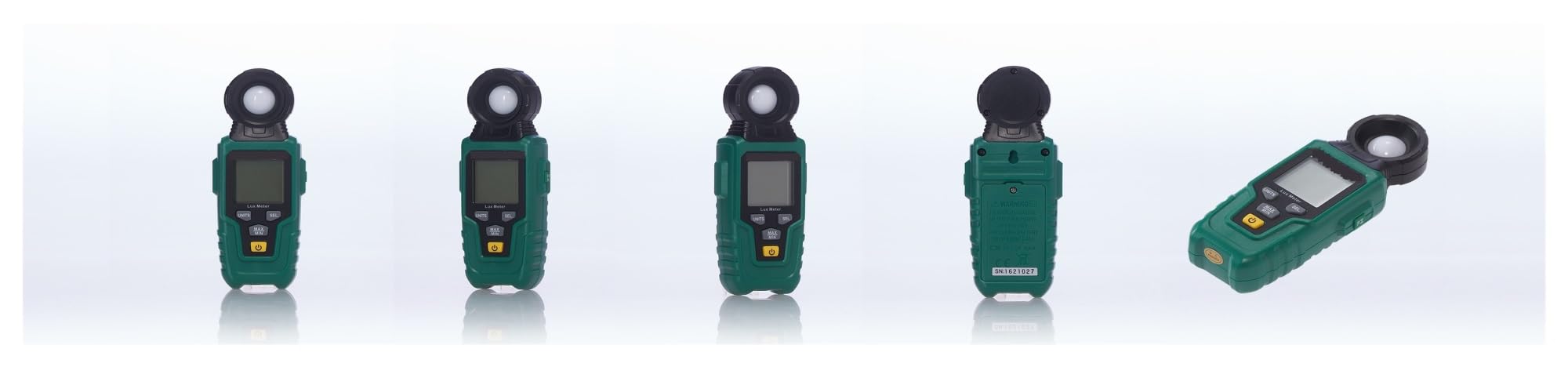 Medidor de luz, Medidores De Luz Medidores Ambientales Medición De Lux, Iluminómetro Profesional MAX/MIN/Retención De Datos/LCD.,para jardín interior y fotografía.