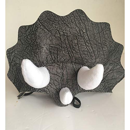 Sombrero Dinosaurio Ajustable para Perros POPETPOP miniatura 4