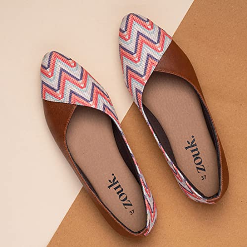Image of ZOUK Women's Vegan Handcrafted Office Bellies