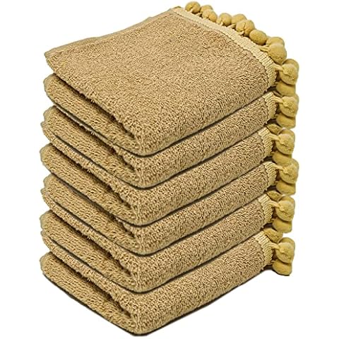 Toallas de franela de algodón egipcio suaves para bebés y desmaquillantes Cover
