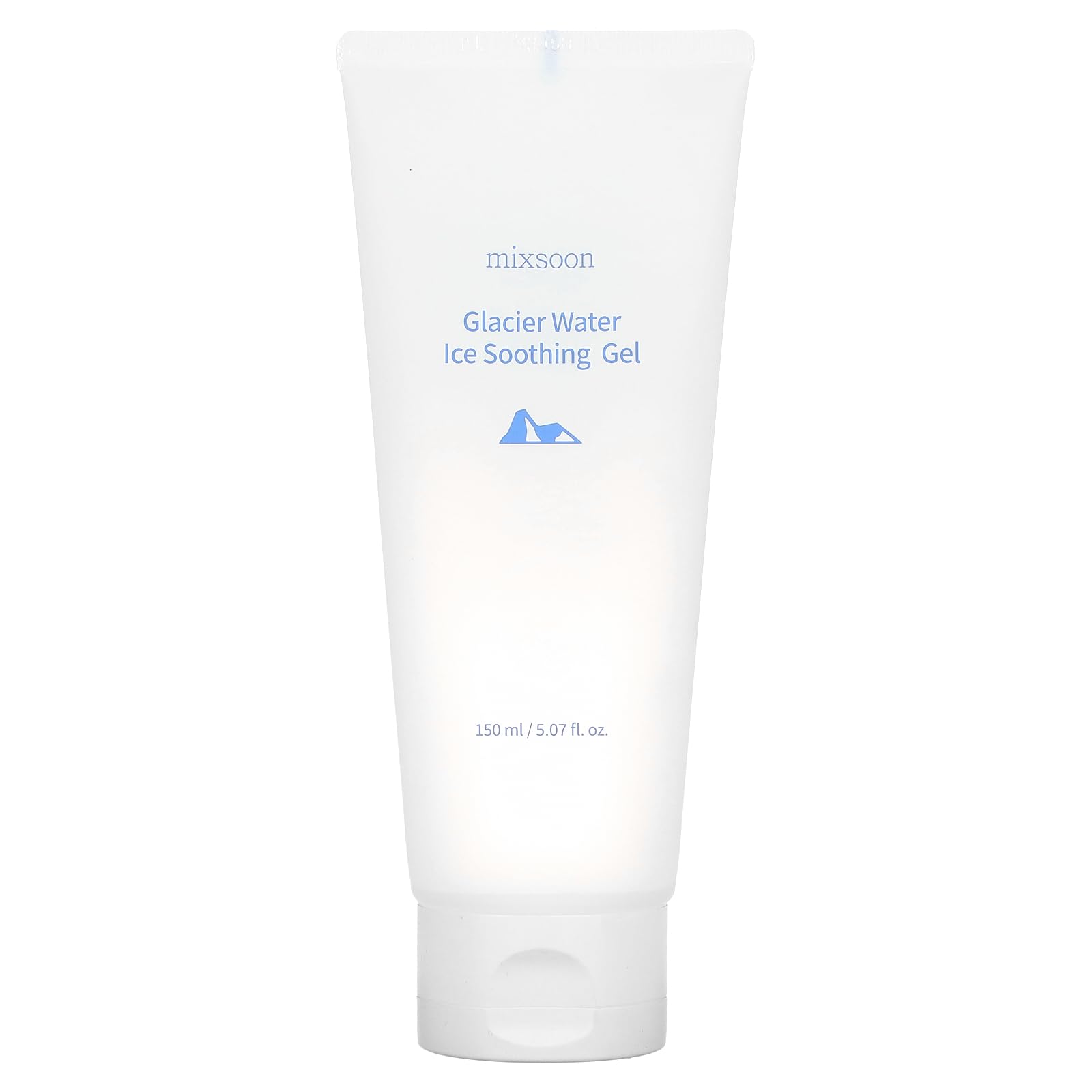 mixsoon Glacier Water Ice Soothing Gel 5.07 Fl. Oz. /150ml Cooing Soothing Care for Sensitive Skin Korean Glass Skin Care