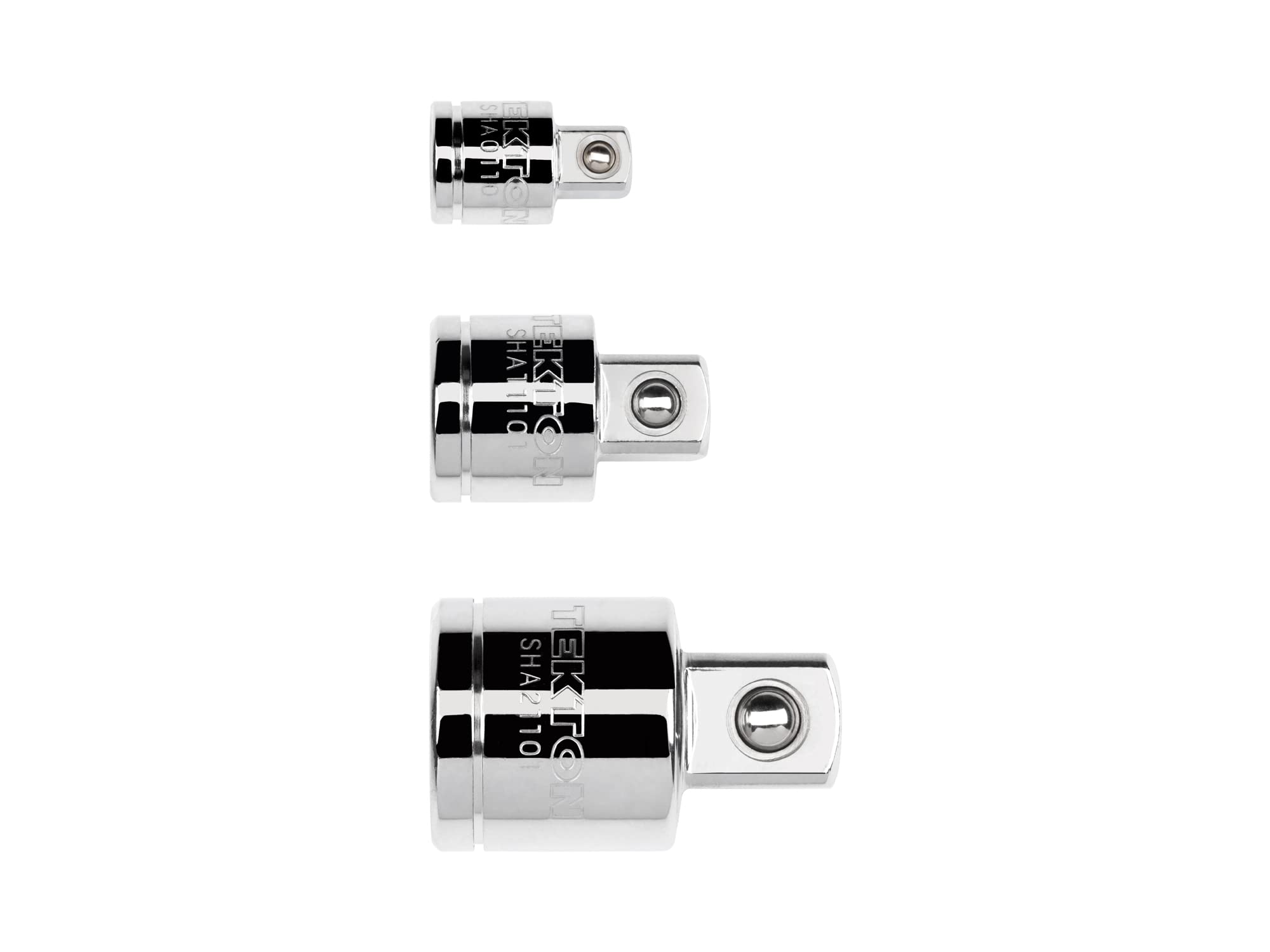 TEKTON 1/4, 3/8, 1/2 Inch Drive Mini Extension Set (3-Piece) | SHA99020