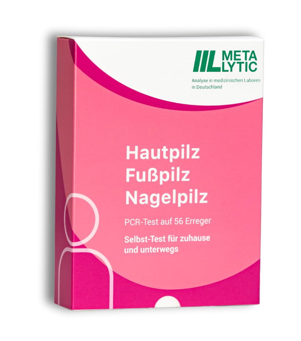 Selbst-Test auf 56 Erreger von Hautpilz, Penis-Pilz, Haarpilz, Fuß- oder Nagelpilz