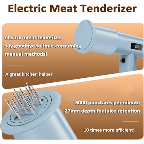 Elektrischer Fleischklopfer – perfekt für Steak, Rindfleisch und Huhn – unverzichtbares Küchenwerkzeug für saftiges, aromatisches Fleisch – ideal für Hobbyköche und Grillmeister