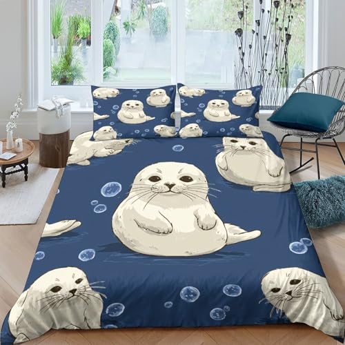 Housse de couette microfibre lavable machine avec drap et taies éclair lit ado Super King 3D - 4